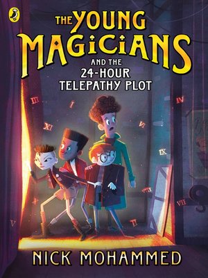 cover image of The Young Magicians and the 24-Hour Telepathy Plot